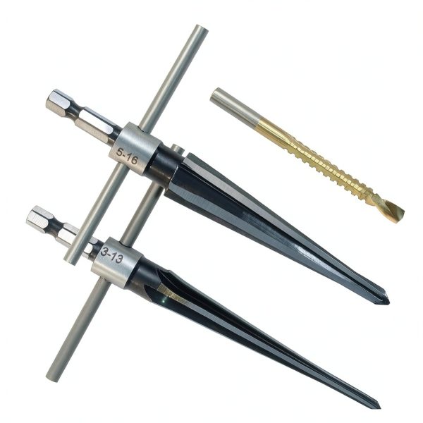 T Handle Tapered Reamer Set LifCratms HSS Hex Shank 3‑13mm/5‑16mm-1