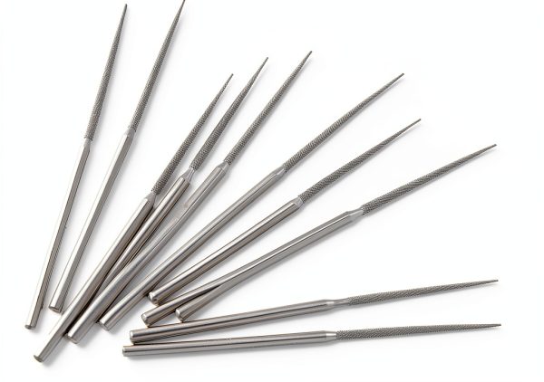 SE 10-Piece Diamond-Coated Tapered Bead Reamer Set for Jewelry Making-5